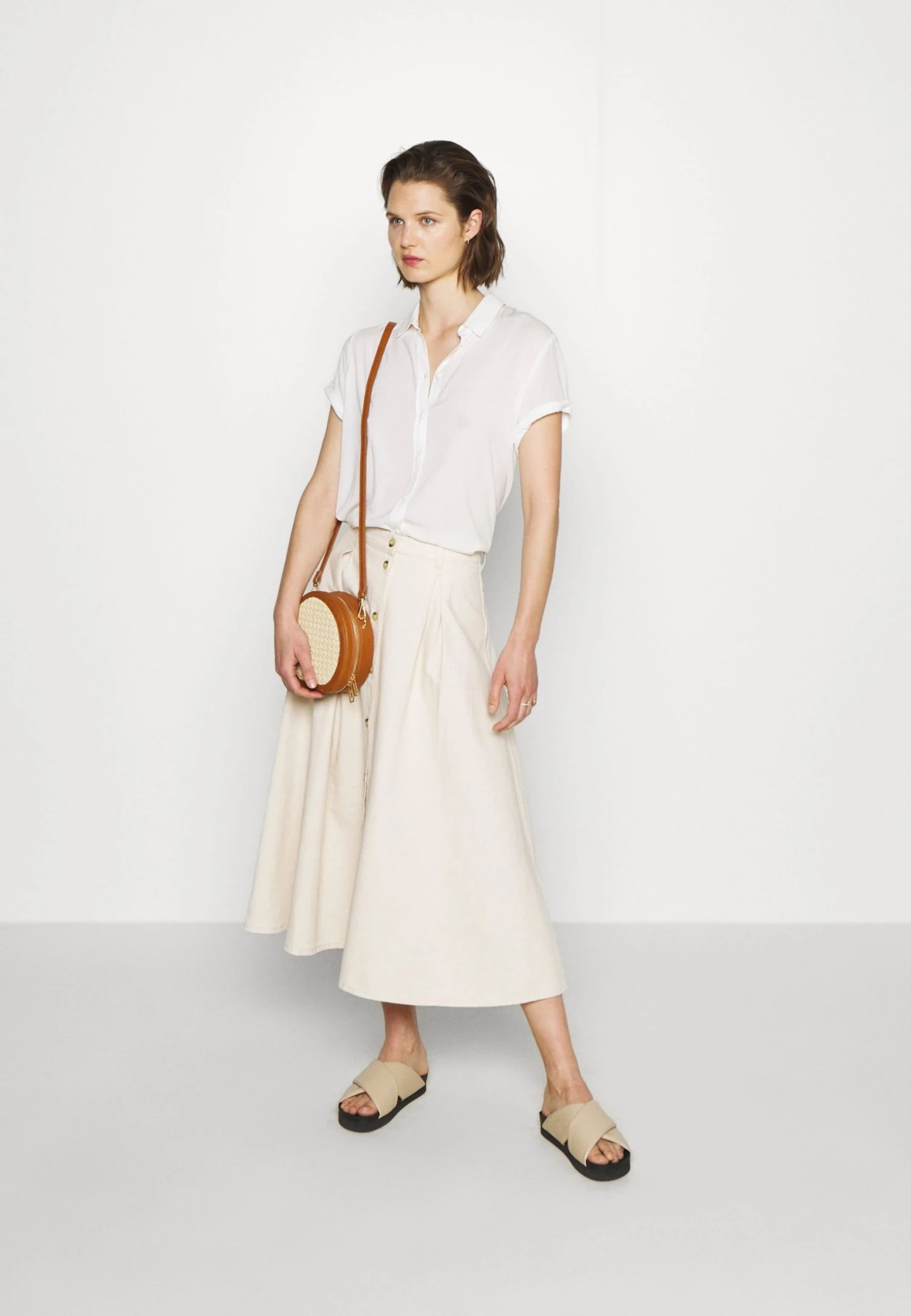 Samsøe Samsøe ROWENA SKIRT - Jupe trapèze Women 4 Samsøe Samsøe ROWENA SKIRT - Jupe trapèze Women – Image 2