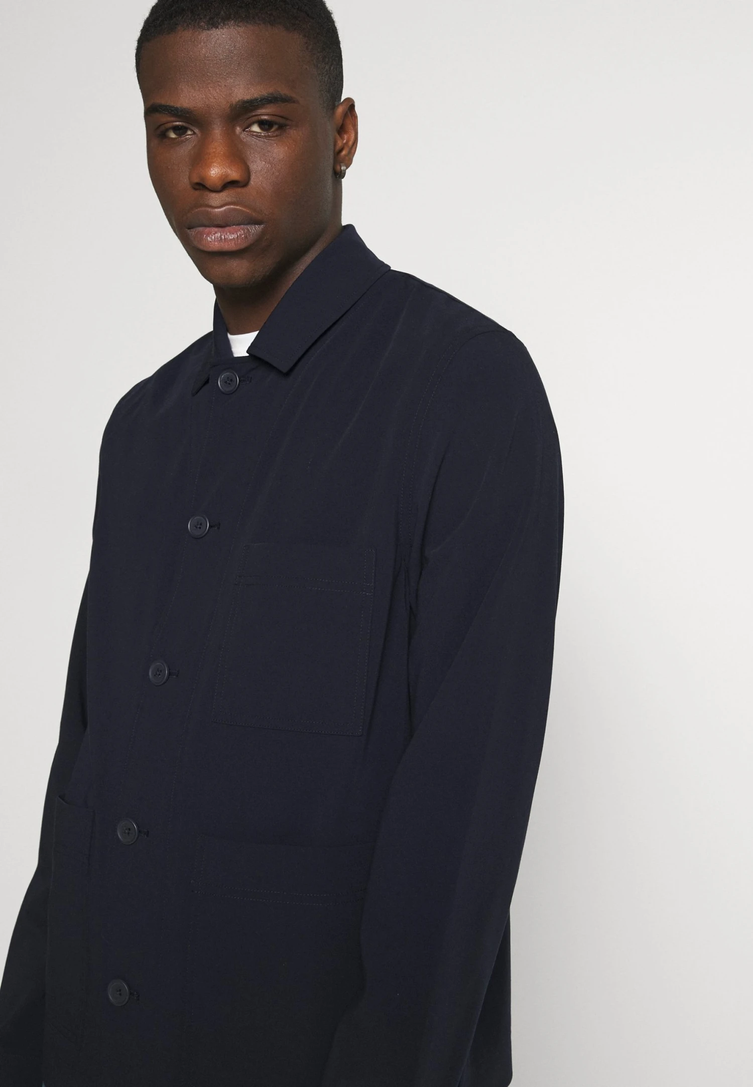 Samsøe Samsøe WORKER JACKET - Veste légère Men 6 Samsøe Samsøe WORKER JACKET - Veste légère Men – Image 4