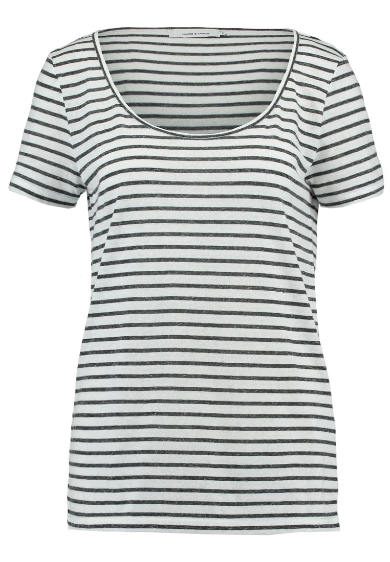 Samsøe Samsøe NOBEL TEE STRIPE - T-shirt imprimé Women 11 Samsøe Samsøe NOBEL TEE STRIPE - T-shirt imprimé Women – Image 9