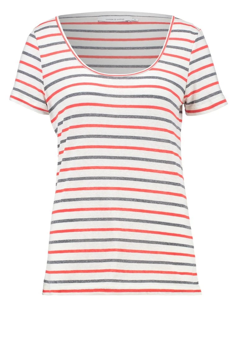 Samsøe Samsøe NOBEL TEE STRIPE - T-shirt imprimé Women 10 Samsøe Samsøe NOBEL TEE STRIPE - T-shirt imprimé Women – Image 8