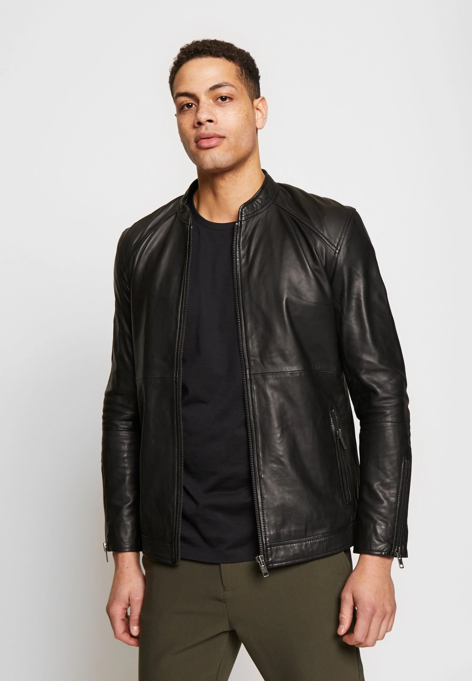 Samsøe Samsøe STARSHIP JACKET - Veste en cuir Men 3 Samsøe Samsøe STARSHIP JACKET - Veste en cuir Men