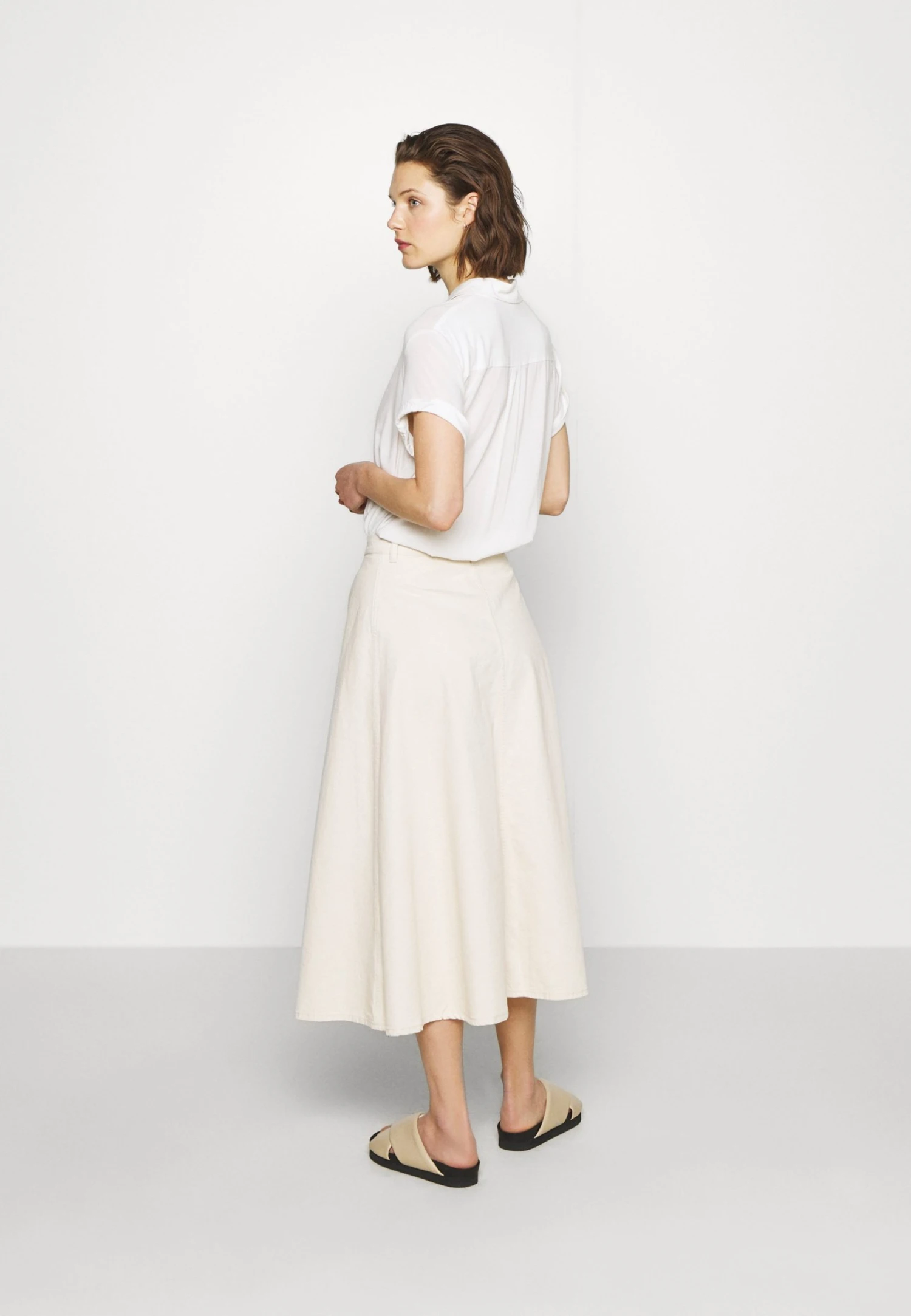 Samsøe Samsøe ROWENA SKIRT - Jupe trapèze Women 5 Samsøe Samsøe ROWENA SKIRT - Jupe trapèze Women – Image 3