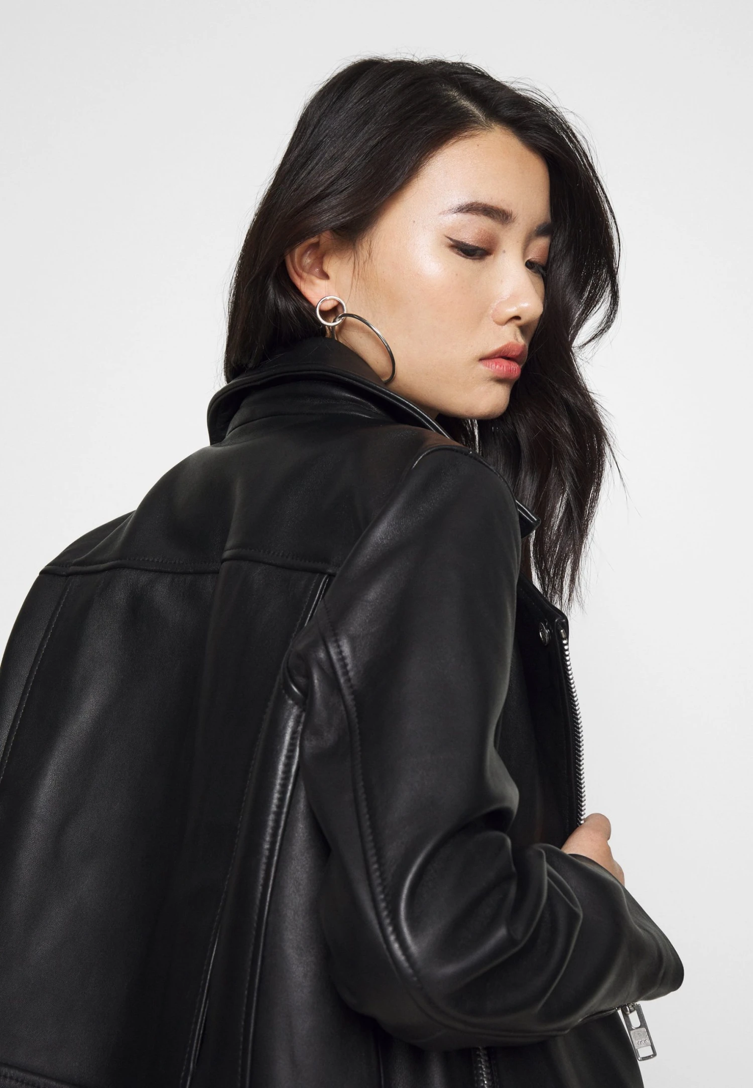 Samsøe Samsøe WELTER JACKET - Veste en cuir Women 6 Samsøe Samsøe WELTER JACKET - Veste en cuir Women – Image 4