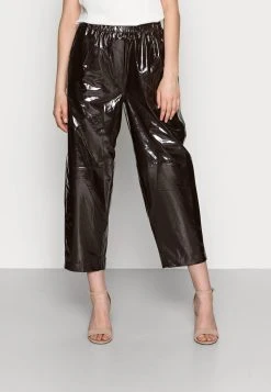 Samsøe Samsøe PALOMA TROUSERS - Pantalon en cuir Women