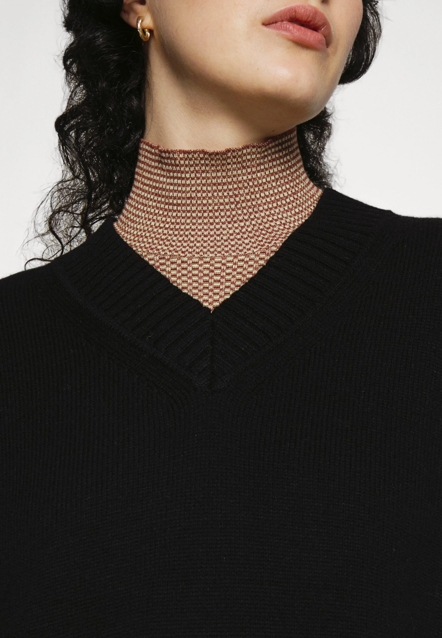 Samsøe Samsøe KEI V NECK DRESS - Robe pull Women 8 Samsøe Samsøe KEI V NECK DRESS - Robe pull Women – Image 6