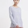 Samsøe Samsøe NOBEL STRIPE - T-shirt à manches longues Women -Univers de la Mode Boutique b5ea53e04be2472d827015c11f5009b6