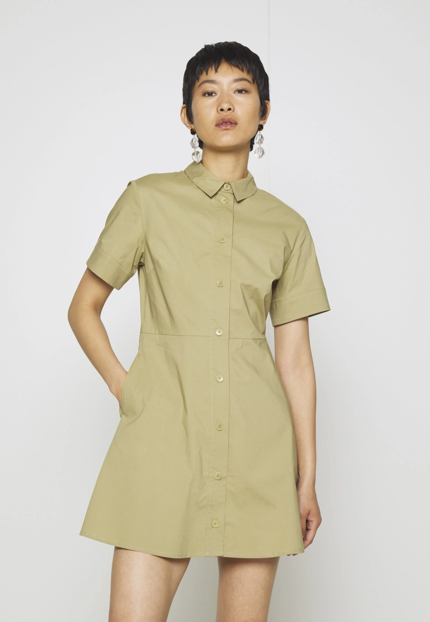 Samsøe Samsøe BARBARA SHORT DRESS - Robe chemise Women 3 Samsøe Samsøe BARBARA SHORT DRESS - Robe chemise Women