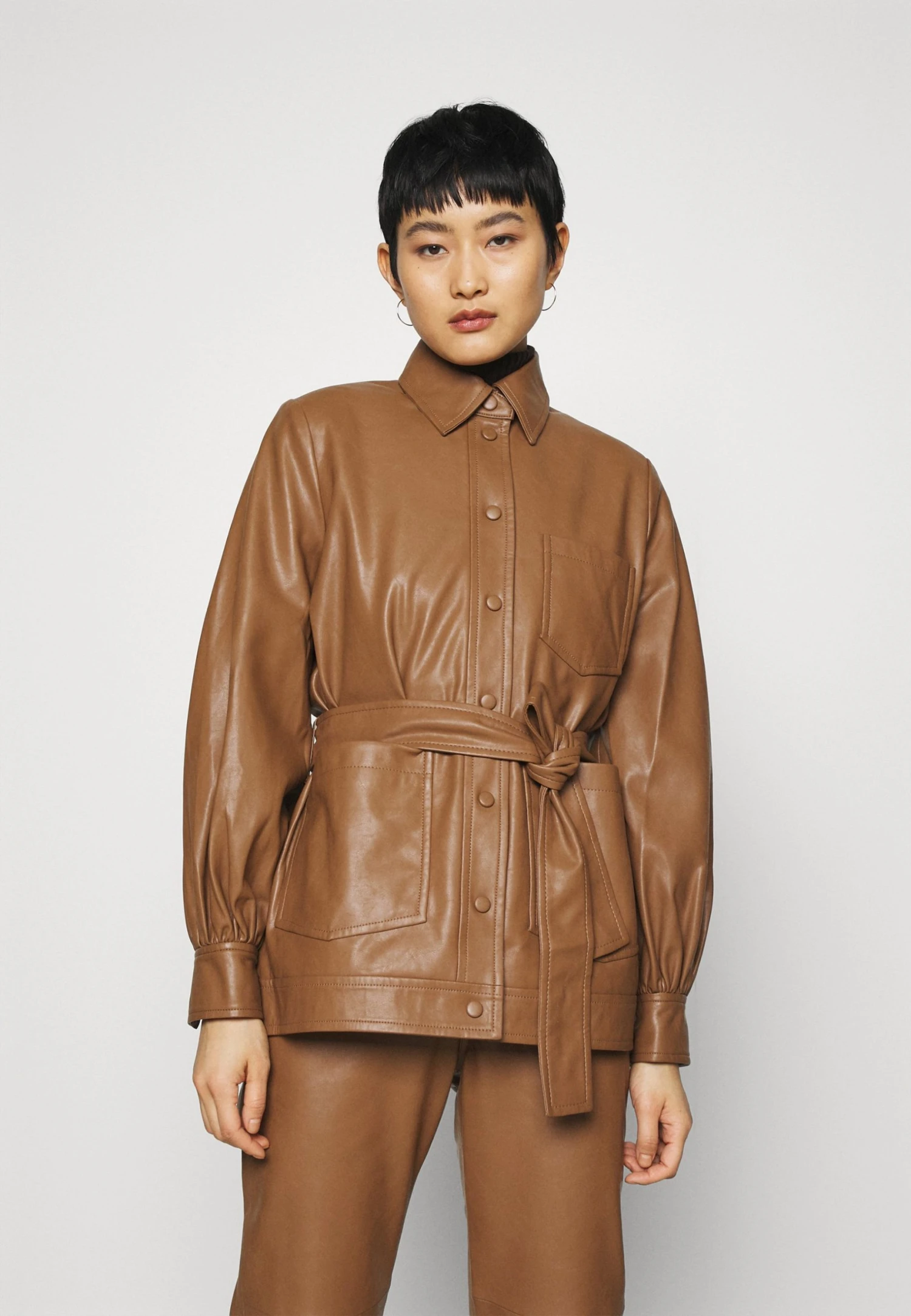 Samsøe Samsøe VESTINE JACKET - Veste en similicuir Women 3 Samsøe Samsøe VESTINE JACKET - Veste en similicuir Women