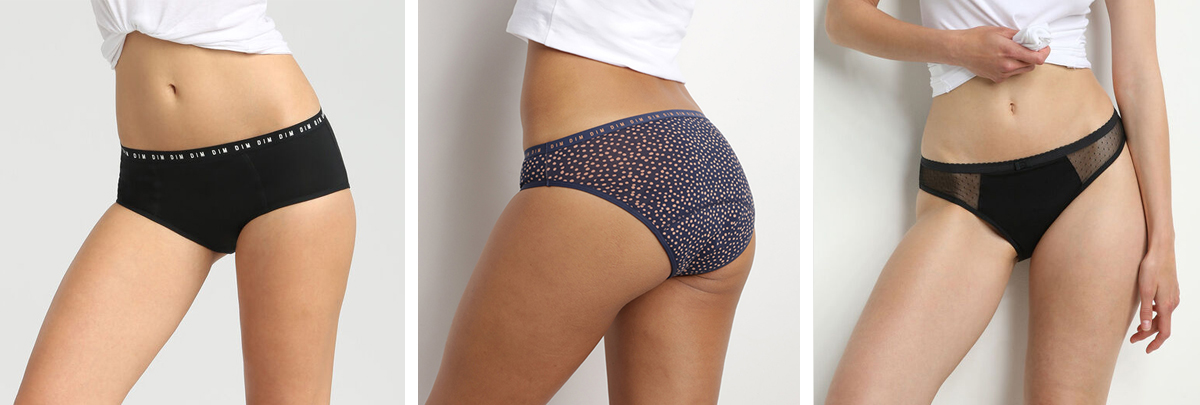 Univers de la Mode Boutique -Univers de la Mode Boutique culottes menstruelles DIM